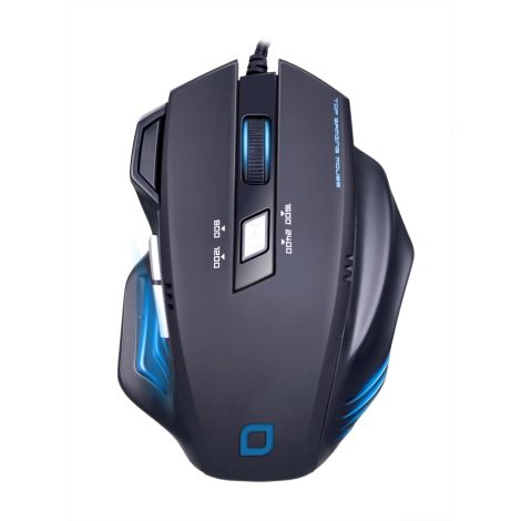 EVOLVEO MG648/Gaming/Optic/Dreaptacă/2400 DPI/USB cu fir/Negru MG648