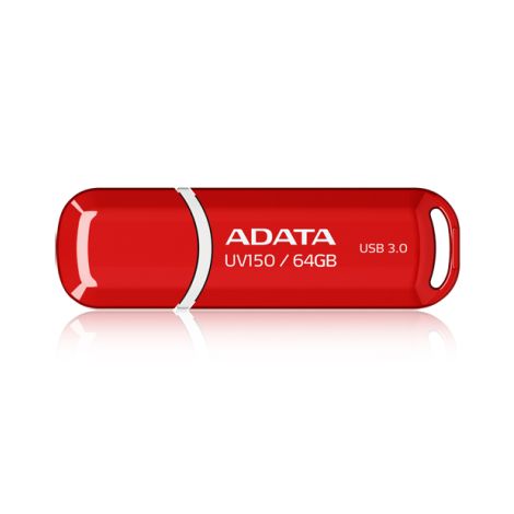 ADATA UV150/64GB/USB 3.0/USB-A/Roșu AUV150-64G-RRD