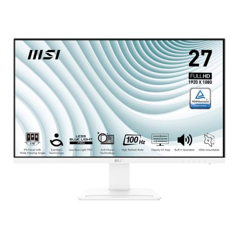 MSI Pro/MP273AW/27"/IPS/FHD/100Hz/1ms/Alb/2R PRO MP273AW