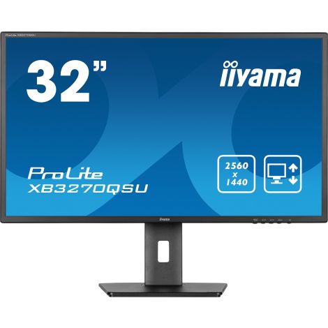 iiyama ProLite/XB3270QSU-B1/31.5"/IPS/QHD/100Hz/3ms/Negru/3R XB3270QSU-B1