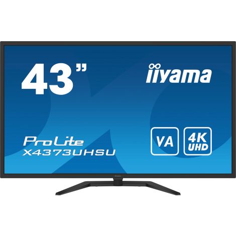 iiyama ProLite/X4373UHSU-B1/42.5"/VA/4K UHD/60Hz/3ms/Negru/3R X4373UHSU-B1