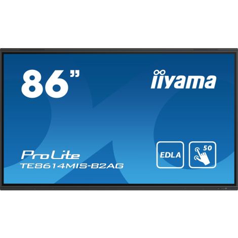 86" iiyama TE8614MIS-B2AG:VA,4K,50P,EDLA,Android TE8614MIS-B2AG