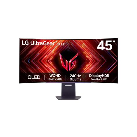 LG UltraGear/45GS95QE-B/44.5"/OLED/3440x1440/240Hz/0.03ms/Negru/2R 45GS95QE-B.AEU