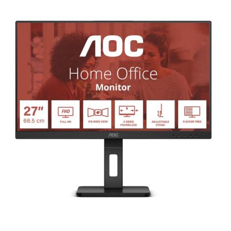 AOC/27E3QAF/27"/IPS/FHD/75Hz/4ms/Negru/3R 27E3QAF