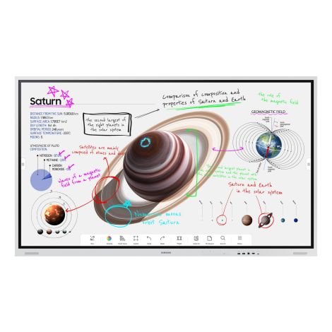 LED Samsung WM75A-W de 75 inchi - Flip Pro LH75WMBWLGCXEN