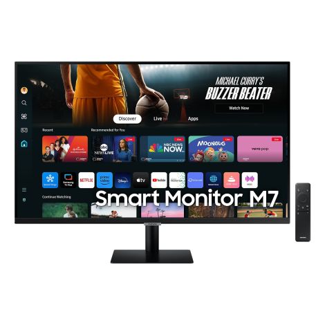 Monitor inteligent Samsung/M70D/32"/VA/4K UHD/60Hz/4ms/Negru/3R LS32DM702UUXDU