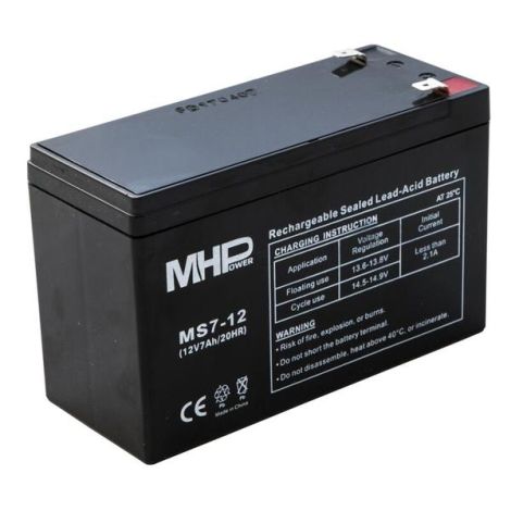 Baterie Pb MHPower VRLA AGM 12V/7Ah (MS7-12) MS7-12