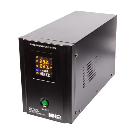 Sursă de alimentare de rezervă MHPower MPU700-12, UPS, 700W, sinusoidal pur MPU-700-12