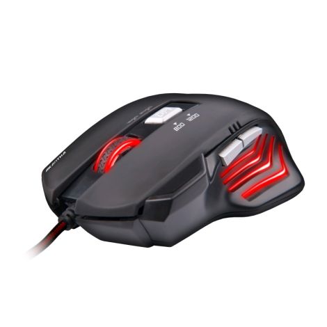 C-TECH Akantha/Gaming/Optic/Dreapace/2400 DPI/USB cu fir/Negru GM-01R