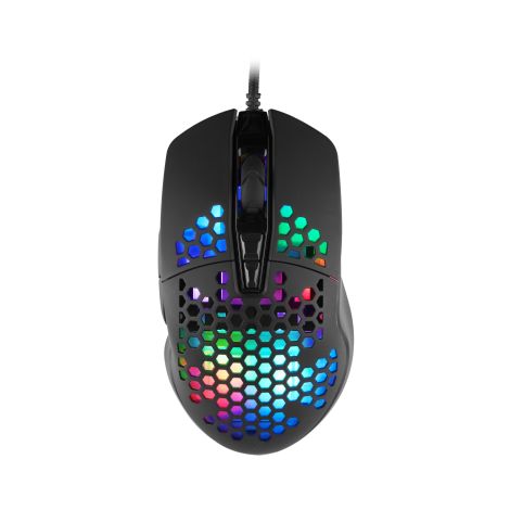 C-TECH Scarab/Gaming/Optic/Dreapace/7200 DPI/USB cu fir/Negru GM-18