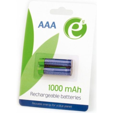 Baterie reîncărcabilă GEMBIRD NiMH AAA 1000mAh 2 buc EG-BA-AAA10-01