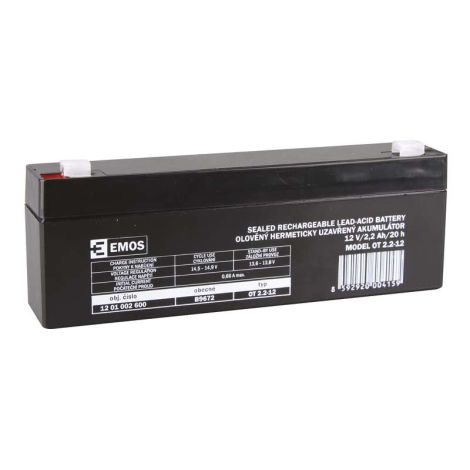 BATERIE SLA 12V/2.2Ah FA-4.7mm 1201002600