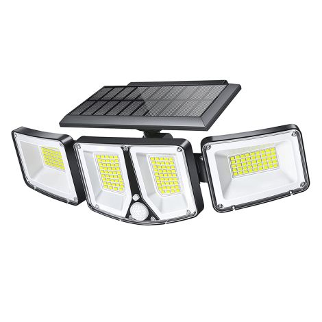 Lumină LED solară de exterior cu senzor de mișcare VIKING S180 S180