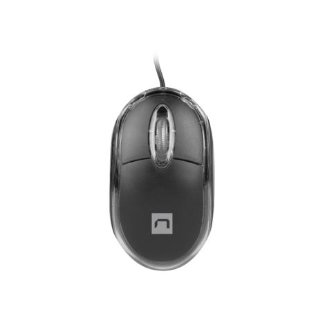 Mouse optic Natec VIREO 2/1000 DPI/Office/Optic/1000 DPI/USB cu fir/Negru NMY-1983