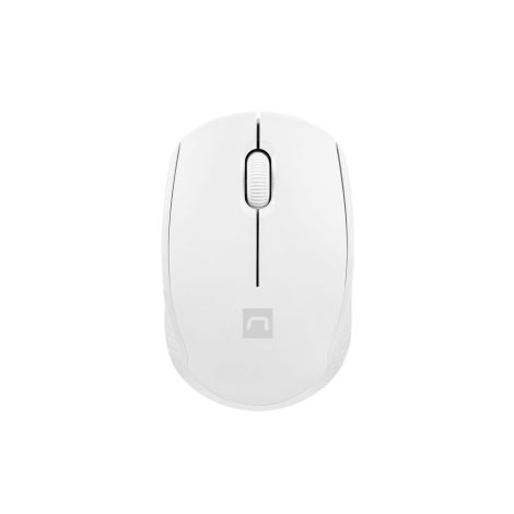 Mouse Natec STORK/Office/Optic/1600 DPI/USB fără fir/Alb NMY-2188