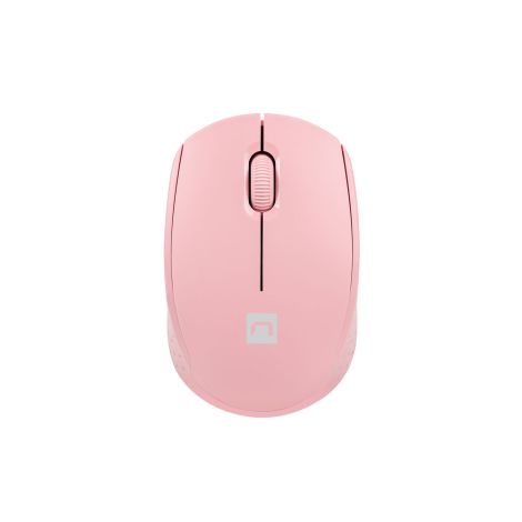 Mouse Natec STORK/Office/Optic/1600 DPI/USB fără fir/Roz NMY-2002