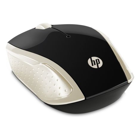 HP 200/Travel/Optic/1000 DPI/Wireless USB/Gold 2HU83AA#ABB