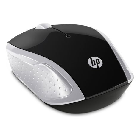 HP 200/Travel/Optic/1000 DPI/Wireless USB/Silver 2HU84AA#ABB