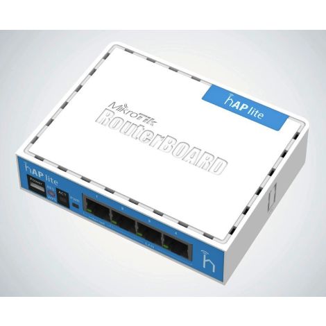 Mikrotik RB941-2nD, 32MB RAM, 4xLAN, AP wireless RB941-2nD