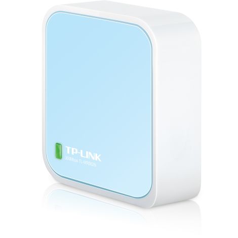 TP-LINK TL-WR802N N300 Nano Router/AP/Extender/Client/Hotspot, 1xRJ45, 1x Micro USB TL-WR802N