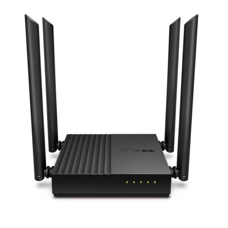 Router WiFi DualBand TP-Link Archer C64 AC1200, 5xGb, antenă 4x, configurare agilă Archer C64