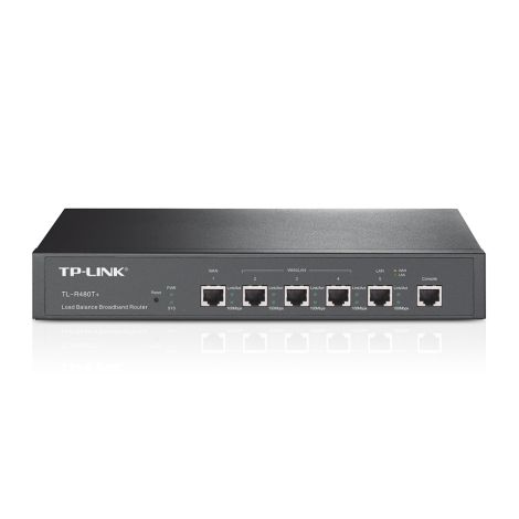 Router de bandă largă TP-Link TL-R480T+ cu echilibrare a sarcinii, multi-WAN TL-R480T+