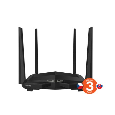 Router Tenda AC10 WiFi AC 1200Mbps, 1x GWAN, 3x GLAN, server/client VPN, WISP, repetitor universal 75011820