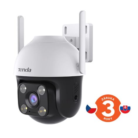 Tenda RH3-WCA - Cameră IP65 Wi-Fi FullHD rotativă pentru exterior, LED de noapte, audio, detectarea mișcării, aplicație CZ 75011