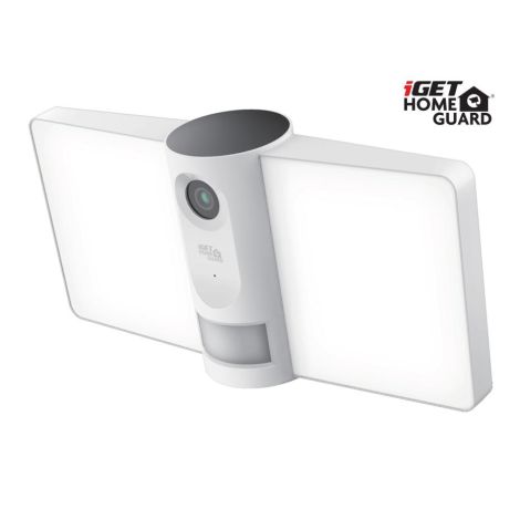 iGET HGFLC890 - Cameră WiFi pentru exterior IP FullHD 1080p cu lumină și sunet LED, IP66, 230V, sirenă 75020551