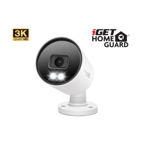 iGET HGPRO858 - Cameră CCTV 3K, detecție SMART, IP66, sunet, lumină de noapte IR 40 m, lumină LED 30 m 75020561