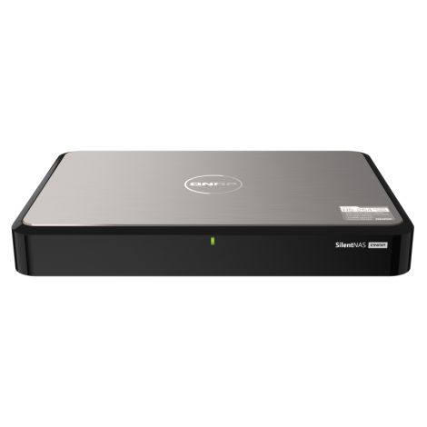 QNAP HS-264-8G (4 nuclee 2,9 GHz, 8 GB RAM, 2x SATA, 2x 2.5GbE, 2x HDMI 4K, 2x USB, silentios) HS-264-8G