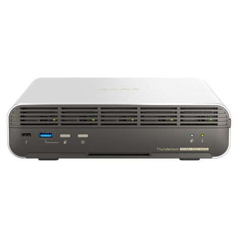 QNAP TBS-h574TX-i5-16G (12 nuclee, 16 GB RAM, 5 x slot E1.S/M.2, 1 x 2,5 GbE, 1 x 10 GbE, 2 x Thunderbolt 4) TBS-h574TX-i5-16G