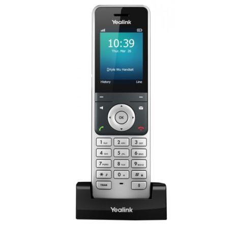 Telefon Yealink W56H IP DECT, 2,4", 400 de ore în modul standby, (W70B/W73P) W56H