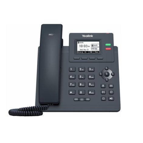 Telefon SIP Yealink SIP-T31G, PoE, LCD 2.3" 132x64 non-iluminat din spate, x cont SIP, GigE SIP-T31G