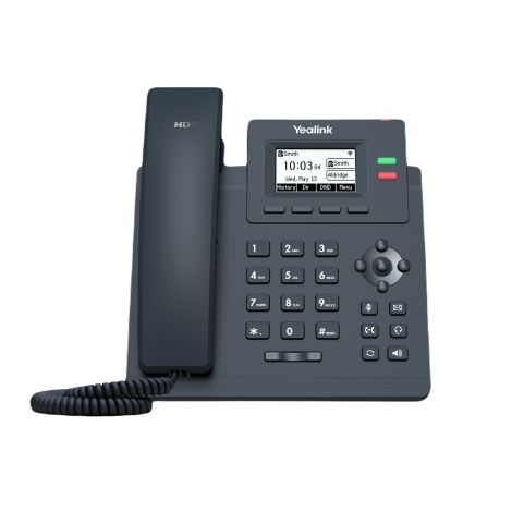 Telefon WiFi Yealink SIP-T31W, cu adaptor de alimentare SIP-T31W