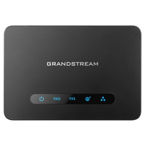 Grandstream HT813 1FXS, gateway ATA 1FXO, 2 conturi SIP, 2x100Mb LAN, router NAT, conf. 3 căi, provizionare HT813