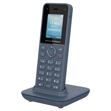 Telefon WiFi Grandstream WP816 SIP, bară de 1,77 inchi, conturi 2SIP, BT, mufă de 3,5 mm, USB-C WP816