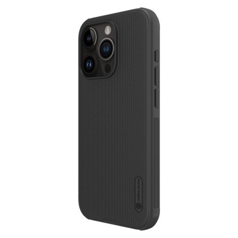 Husă din spate magnetică Nillkin Super Frosted PRO pentru Apple iPhone 15 Pro Negru 6902048265721