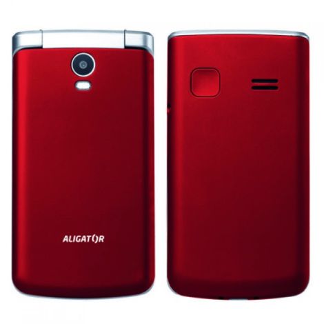 ALIGATOR V710 Senior roșu-argintiu+st.nab. AV710RS