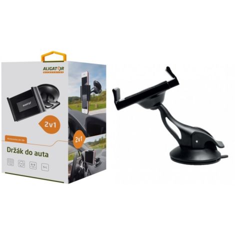 Suport auto Aligator HA02 2 in 1, cu brate de presiune HA02