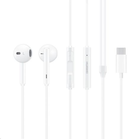 Căști intraauriculare Huawei CM33, USB-C, albe 55030088