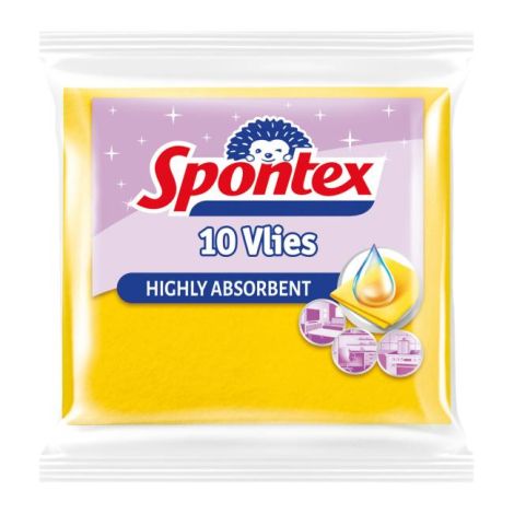 Prosop din vascoza Spontex 10 Fleece 10 bucati