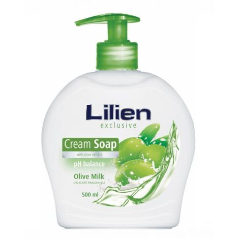 Sapun lichid crema Lilien 500 ml lapte Oliva