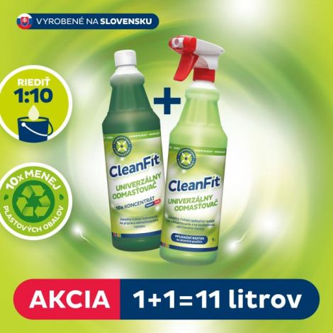 Cleanfit ultraconcentrat - Degresant universal 1+1=11 l