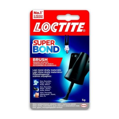 Adeziv instantaneu Loctite Super Bond Brush 5 g