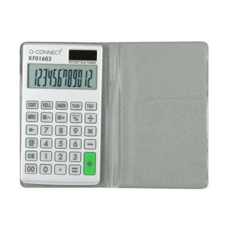 Calculator de buzunar Q-CONNECT cu 10 cifre