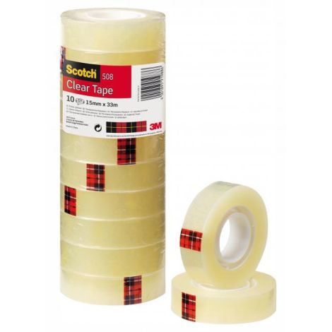 Bandă adezivă Scotch 508 15 mm x 33 m 10 buc