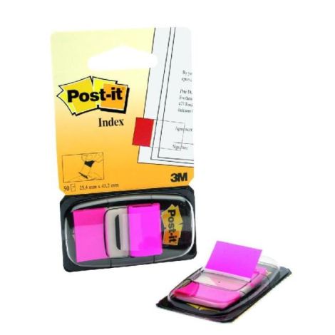 Marcaje Post-it Index lat 25x43 roz