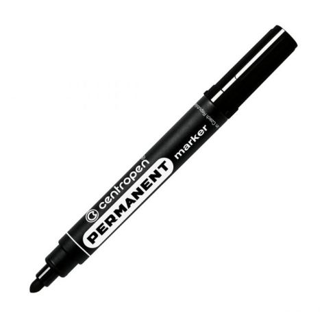 Marker permanent Centropen 8566 negru