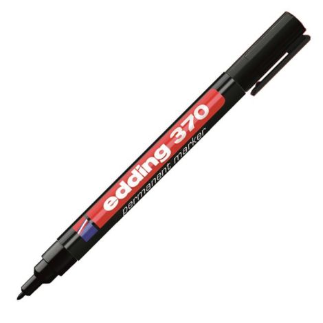 Marker permanent edding 370 negru